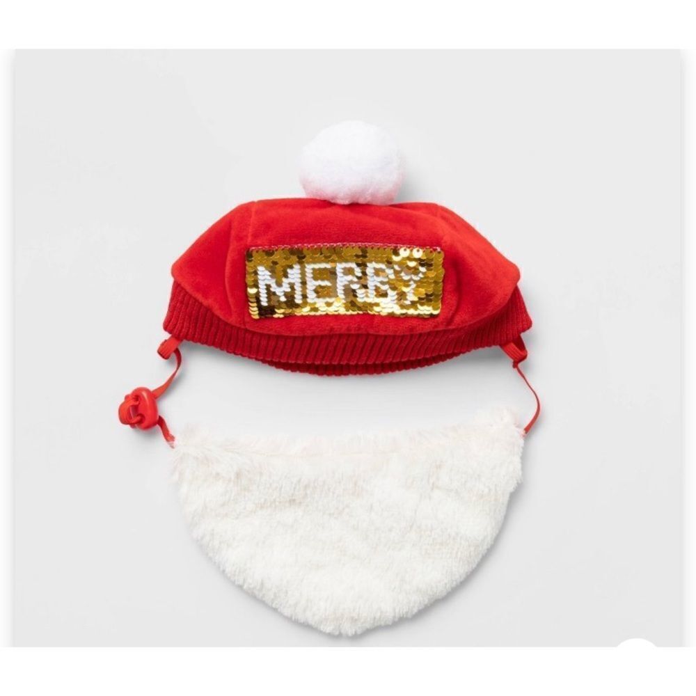 Pet Santa Hat Set - Picture 2 of 2